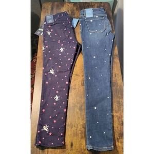 2  PAIRS NWT GIRLS GAP JEANS